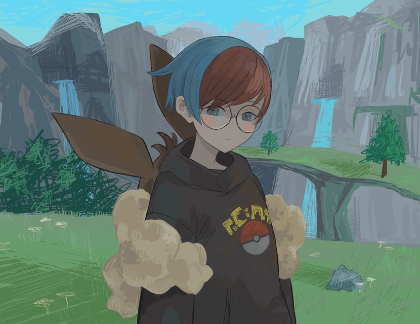 penny (pokemon and 1 more) drawn by nishinori_(24no71)