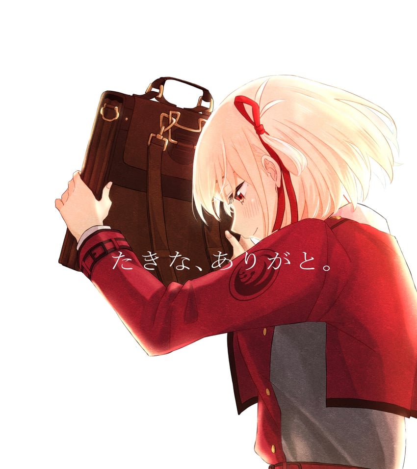 nishikigi chisato (lycoris recoil) drawn by futaba_(rei-futaba)
