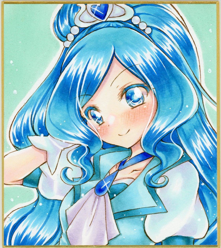 sawaizumi chiyu and cure fontaine (precure and 1 more) drawn by nekofish666