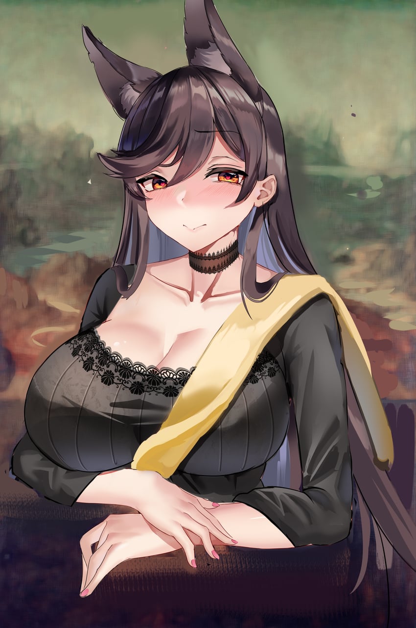 atago (azur lane and 1 more) drawn by mimiim