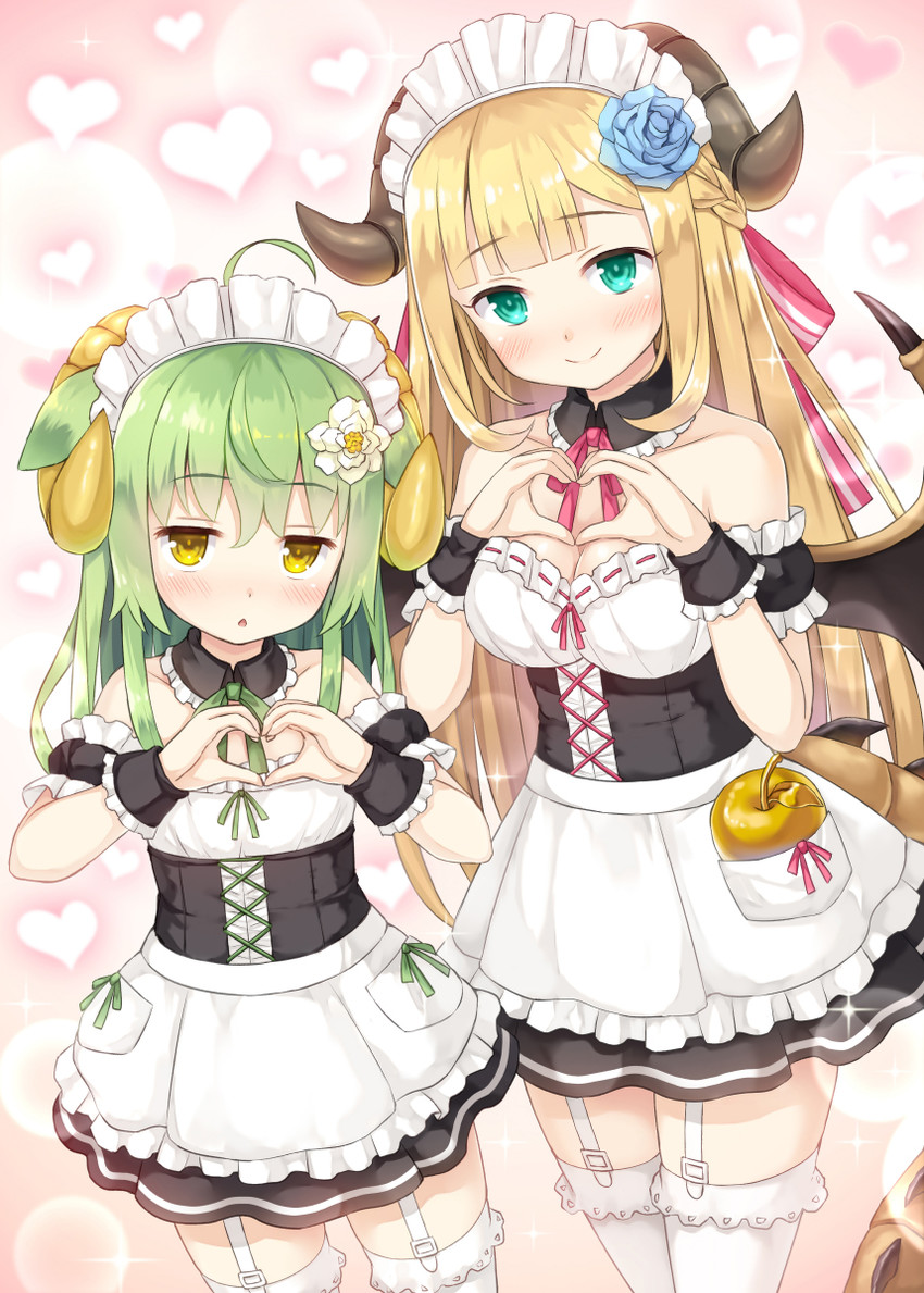 asatsuki and raffia (monmusu harem) drawn by namaru_(summer_dandy)