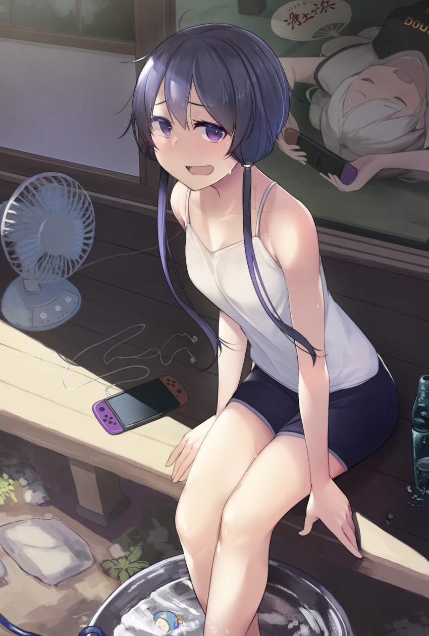 yuzuki yukari and kizuna akari (vocaloid and 1 more) drawn by kuz