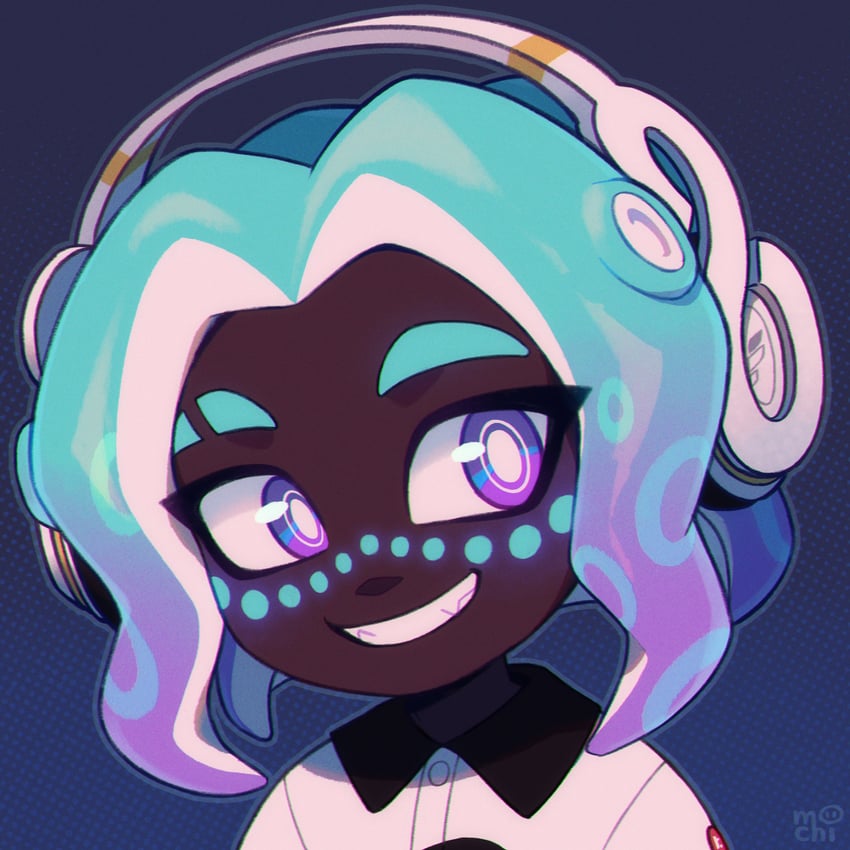 octoling player character and octoling boy (splatoon) drawn by inkumochi