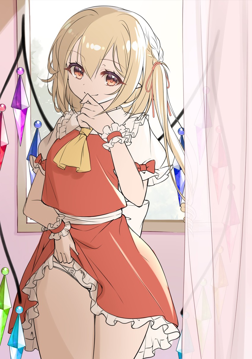 flandre scarlet (touhou) drawn by haruki_(colorful_macaron)
