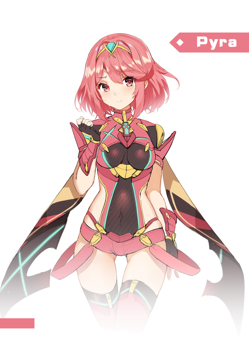 pyra (xenoblade chronicles and 1 more) drawn by yeluno_meng