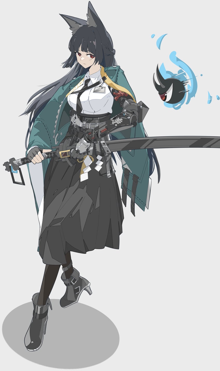 hoshimi miyabi and tailless (zenless zone zero) drawn by mkboy