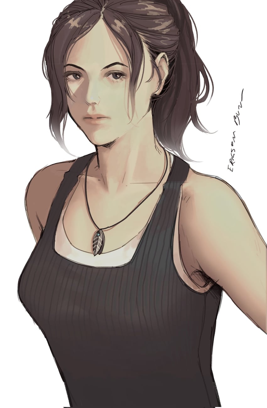 claire redfield (resident evil and 1 more) drawn by ericson_blum