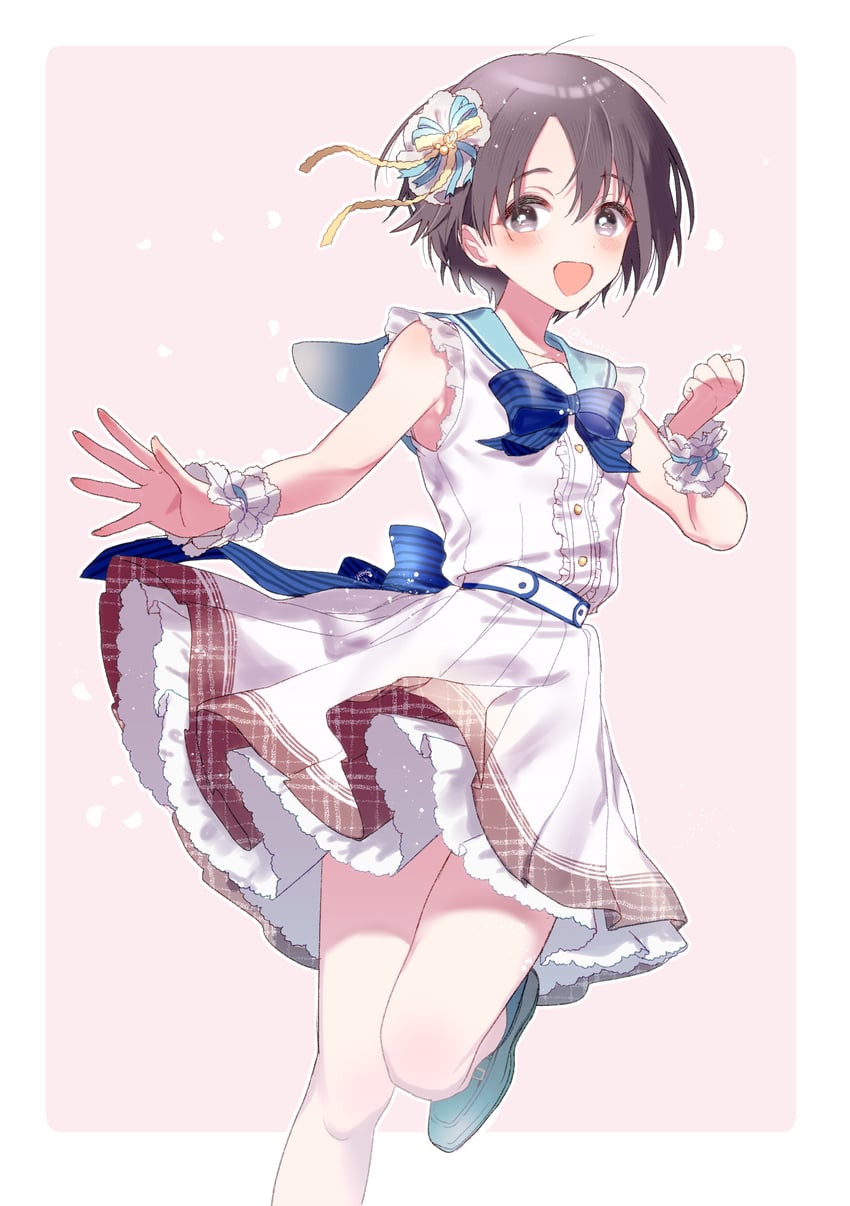 otokura yuuki (idolmaster and 2 more) drawn by banirou