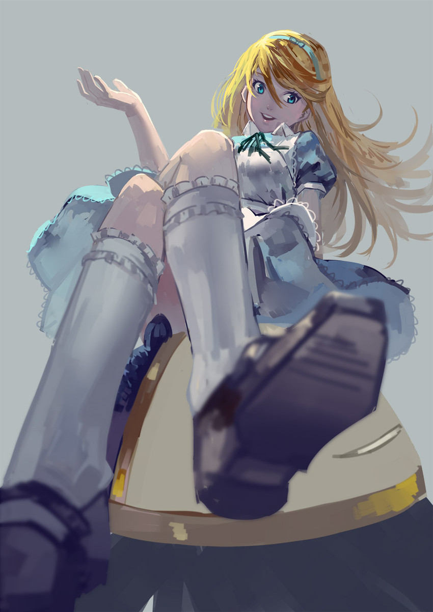 alice and kuma (persona and 2 more) drawn by club3