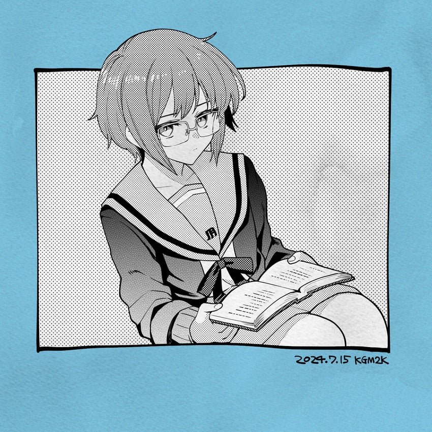 nagato yuki (suzumiya haruhi no yuuutsu) drawn by kyougetsu_(junrai)