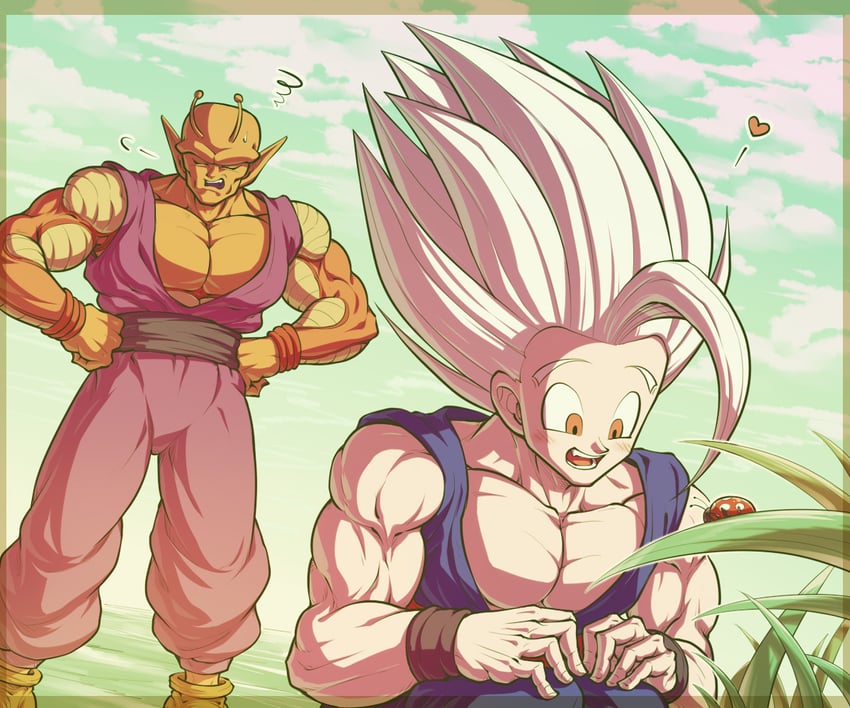 son gohan, piccolo, gohan beast, and orange piccolo (dragon ball and 2 more) drawn by koukyouji