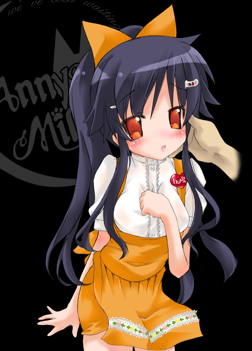 wakase izumi (lucky star) drawn by nyanmilla
