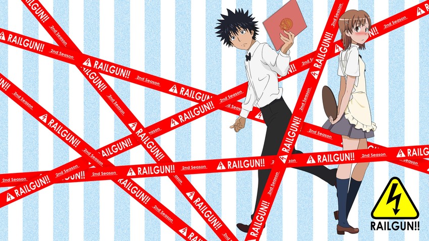 misaka mikoto and kamijou touma (toaru majutsu no index and 2 more)