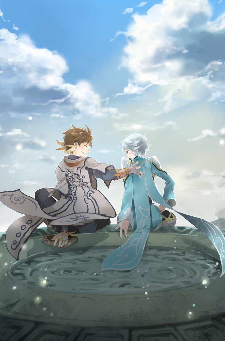 sorey and mikleo (tales of and 1 more) drawn by jusc0