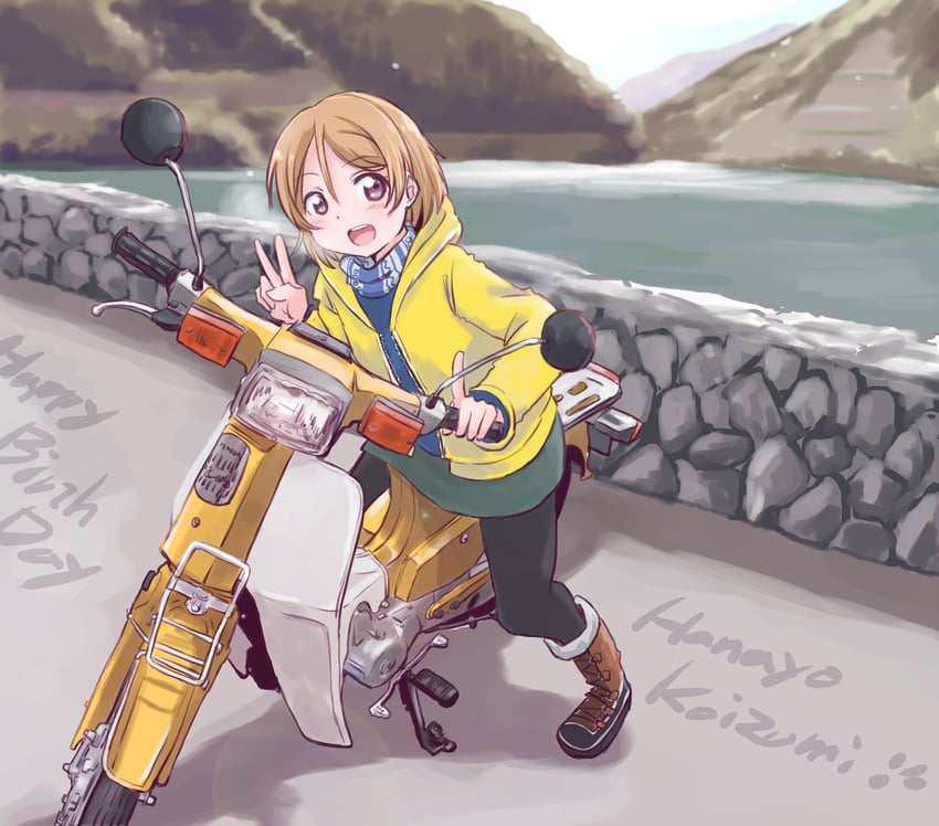 koizumi hanayo (love live! and 1 more) drawn by maruyo