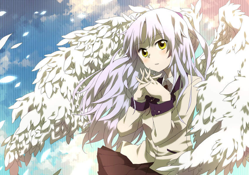 tachibana kanade (angel beats!) drawn by hatsuka_nezumi