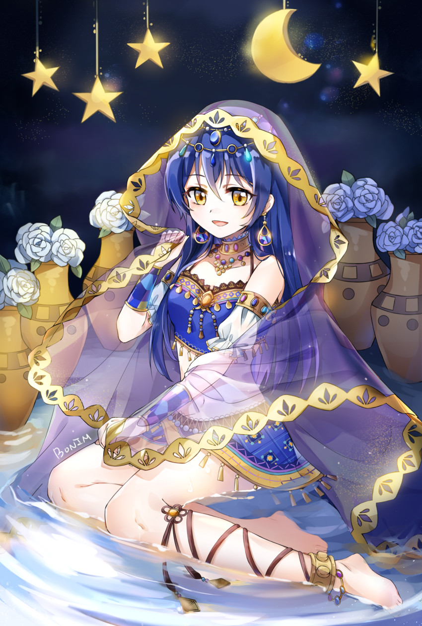 sonoda umi (love live! and 2 more) drawn by bonim