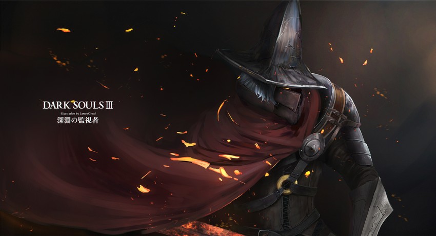 abyss watcher (dark souls and 1 more) drawn by murasaki_saki