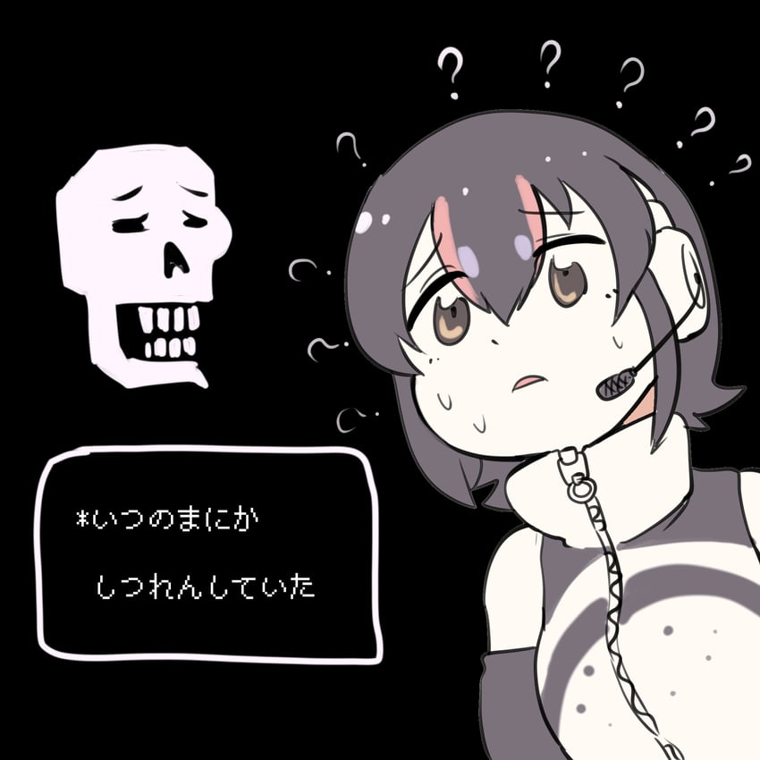 humboldt penguin and papyrus (kemono friends and 2 more) drawn by mcgunngu