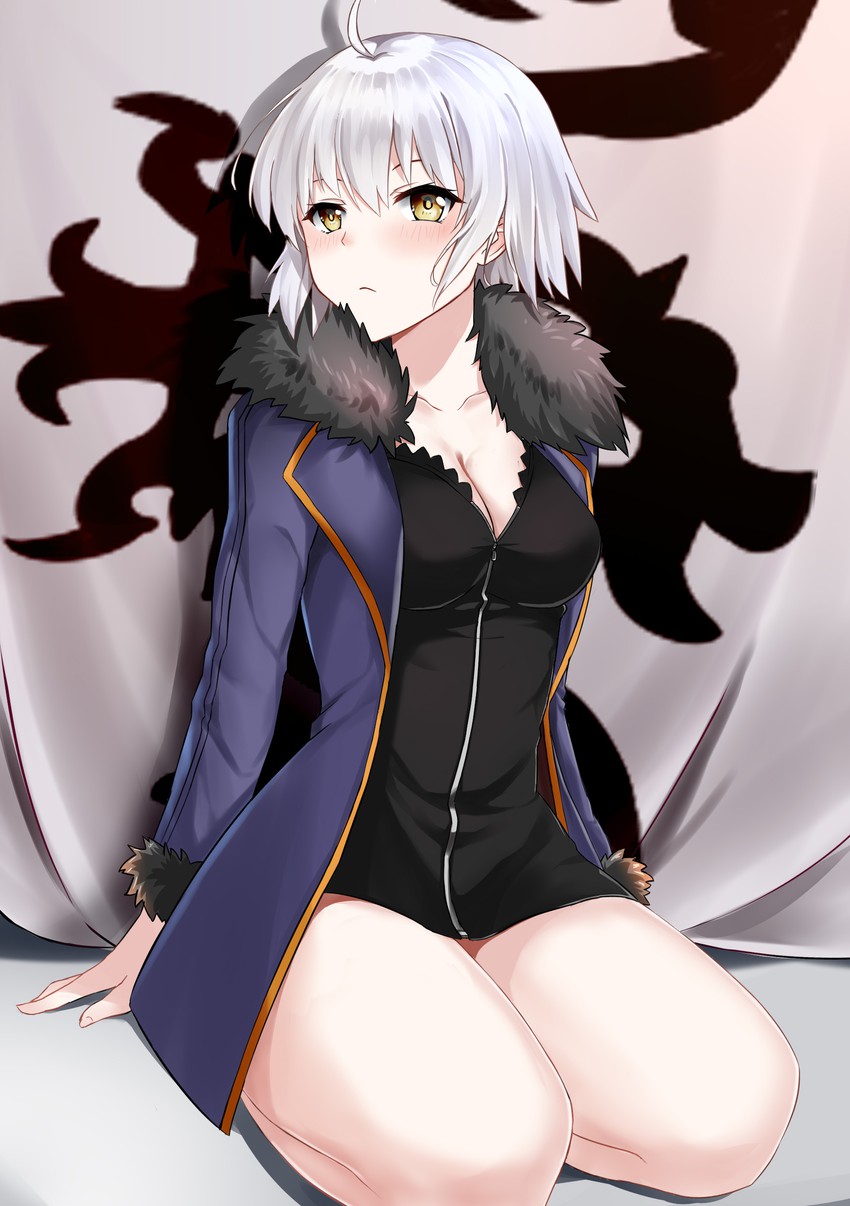jeanne d'arc alter (fate and 1 more) drawn by xiao_bing_qiaokeli