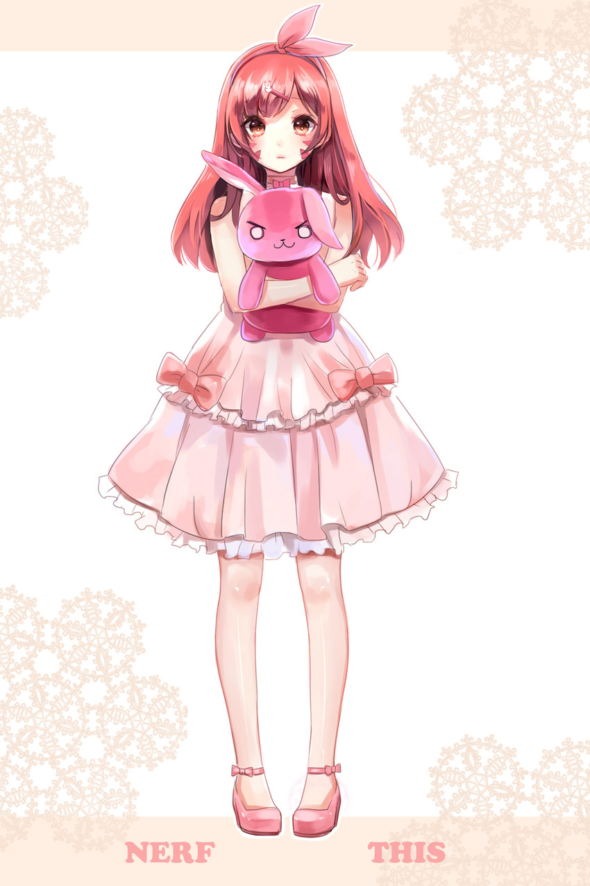 d.va (overwatch and 1 more) drawn by miya_(zawarudo)