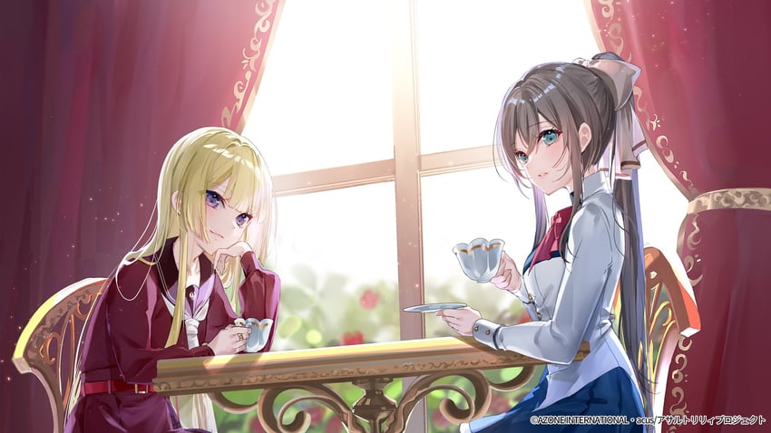 miyagawa takane and serizawa chikaru (assault lily) drawn by miwano_rag