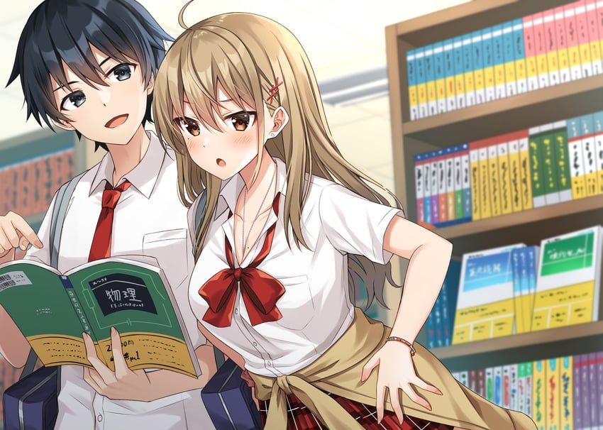 takarai yua (class no gyaru ga nazeka ore no gimai to nakayoku natta.) drawn by komori_kuzuyu