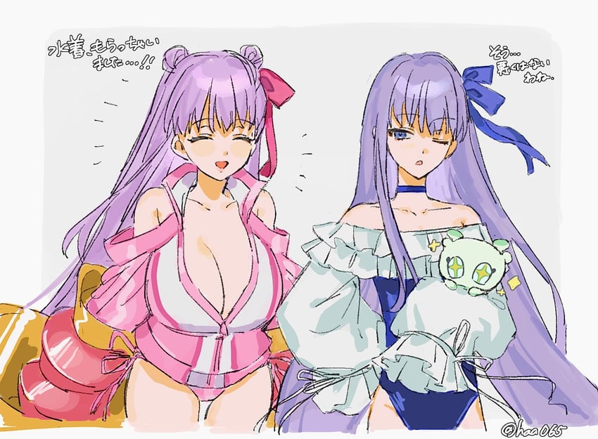 meltryllis and passionlip (fate and 1 more) drawn by haa065