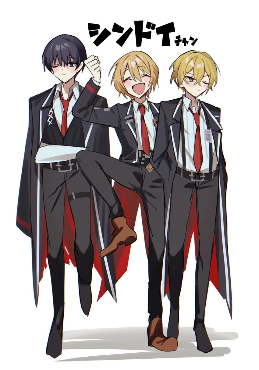 don quixote, sinclair, and yi sang (project moon and 1 more) drawn by mu46016419