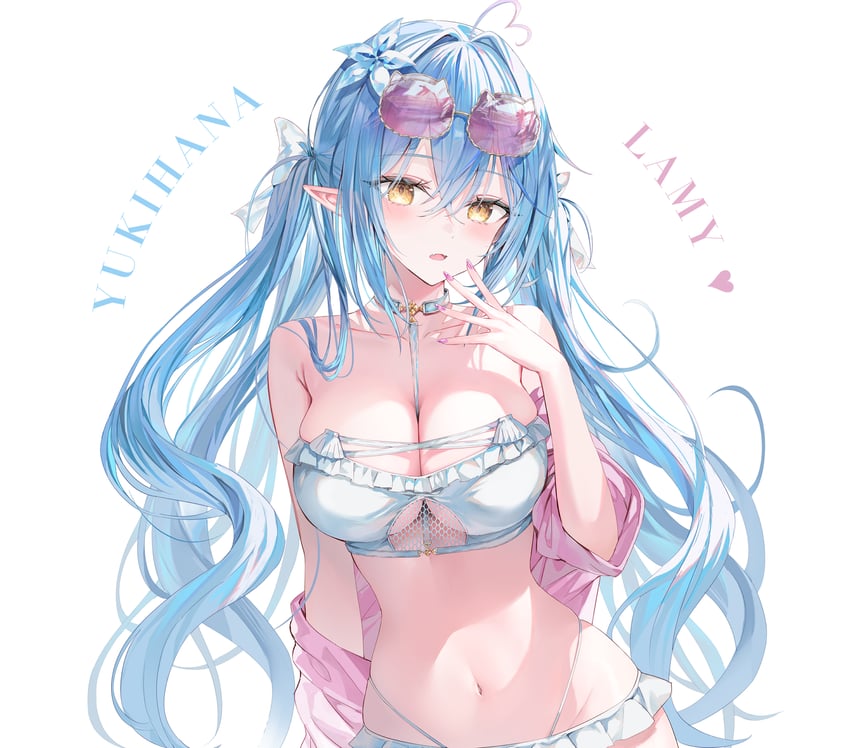 yukihana lamy (hololive and 1 more) drawn by rin_yuu