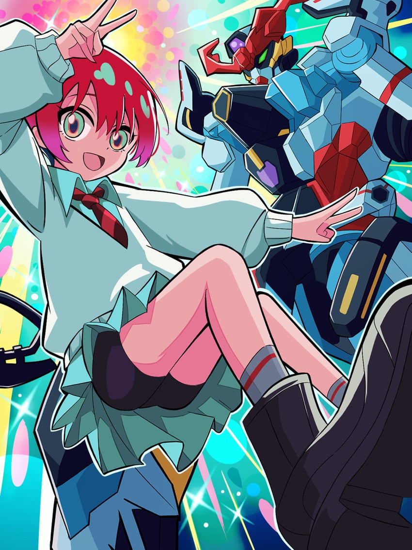 amate yuzuriha and gquuuuuux (gundam and 1 more) drawn by izaz