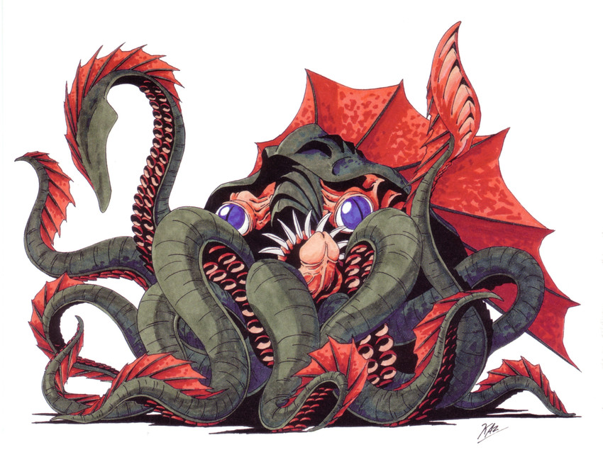 cthulhu (shin megami tensei and 2 more) drawn by kazuma_kaneko