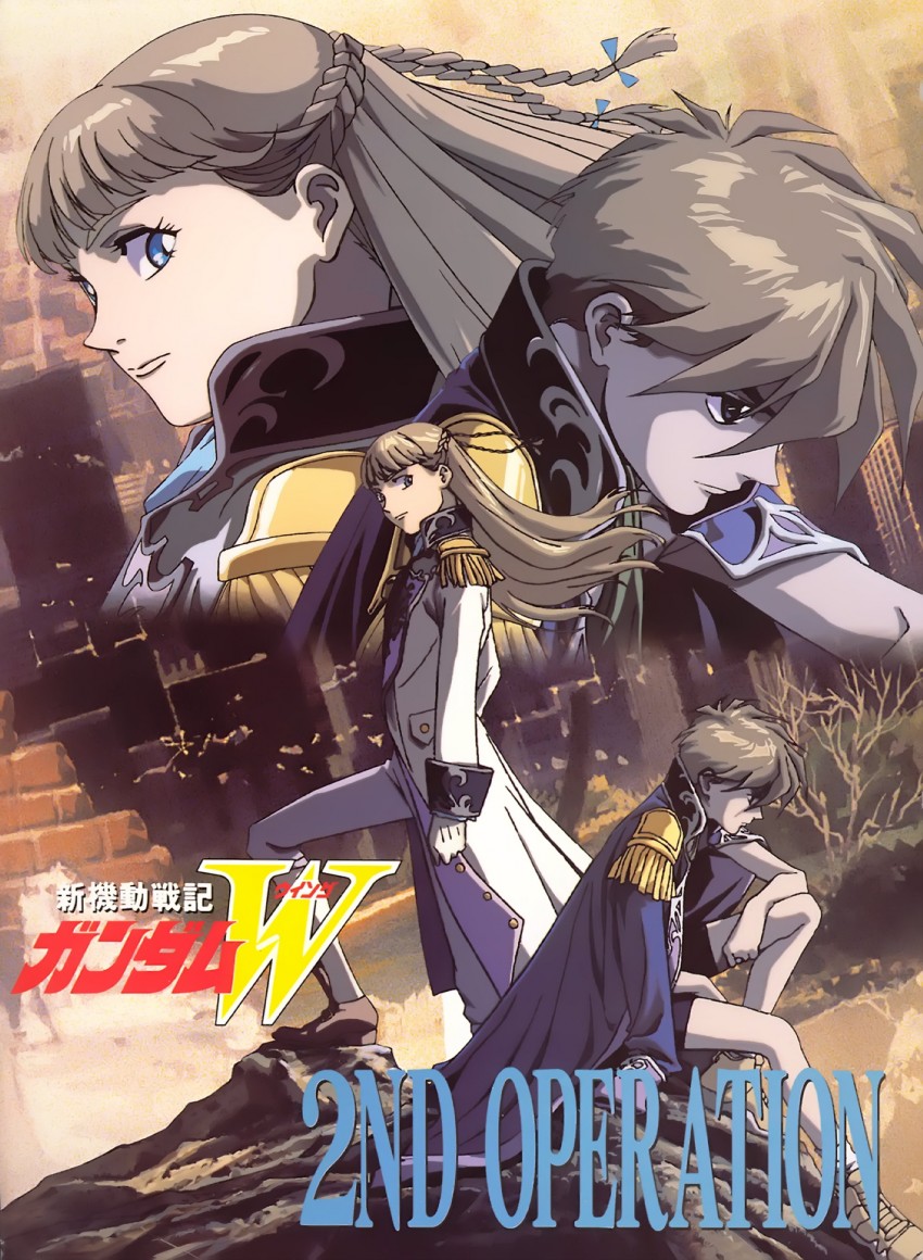 heero yuy and relena peacecraft (gundam and 1 more)