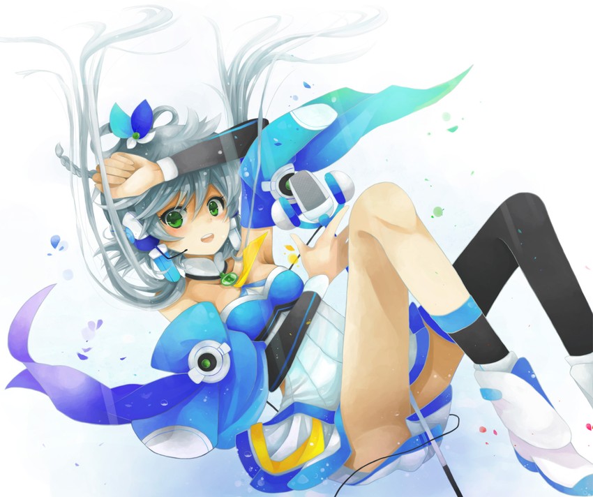 luo tianyi and luo tianyi v3 (vocaloid and 1 more) drawn by malachite