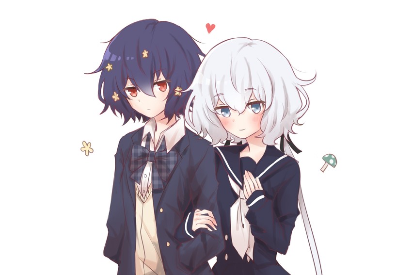 konno junko and mizuno ai (zombie land saga) drawn by happy-myself