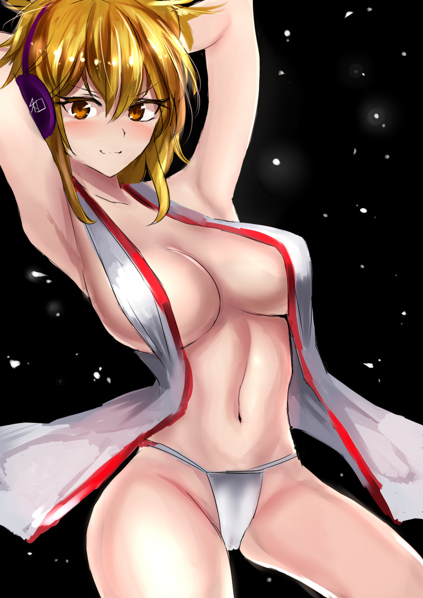 toyosatomimi no miko (touhou) drawn by moruchi_(rinaka_moruchi)