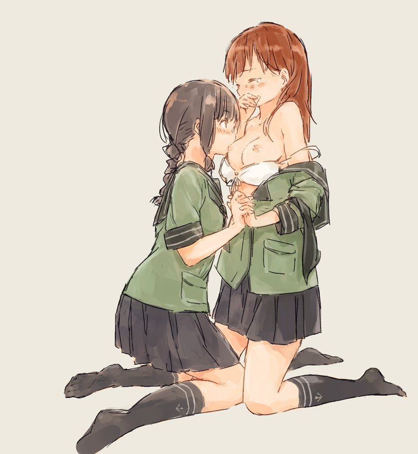 kitakami and ooi (kantai collection) drawn by syou_(endemic_species)