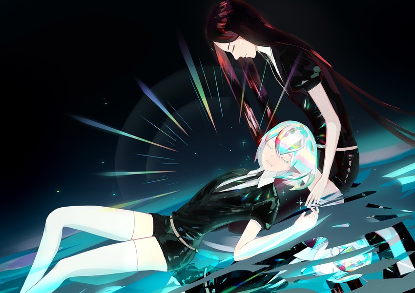 diamond and bort (houseki no kuni) drawn by moyhconan