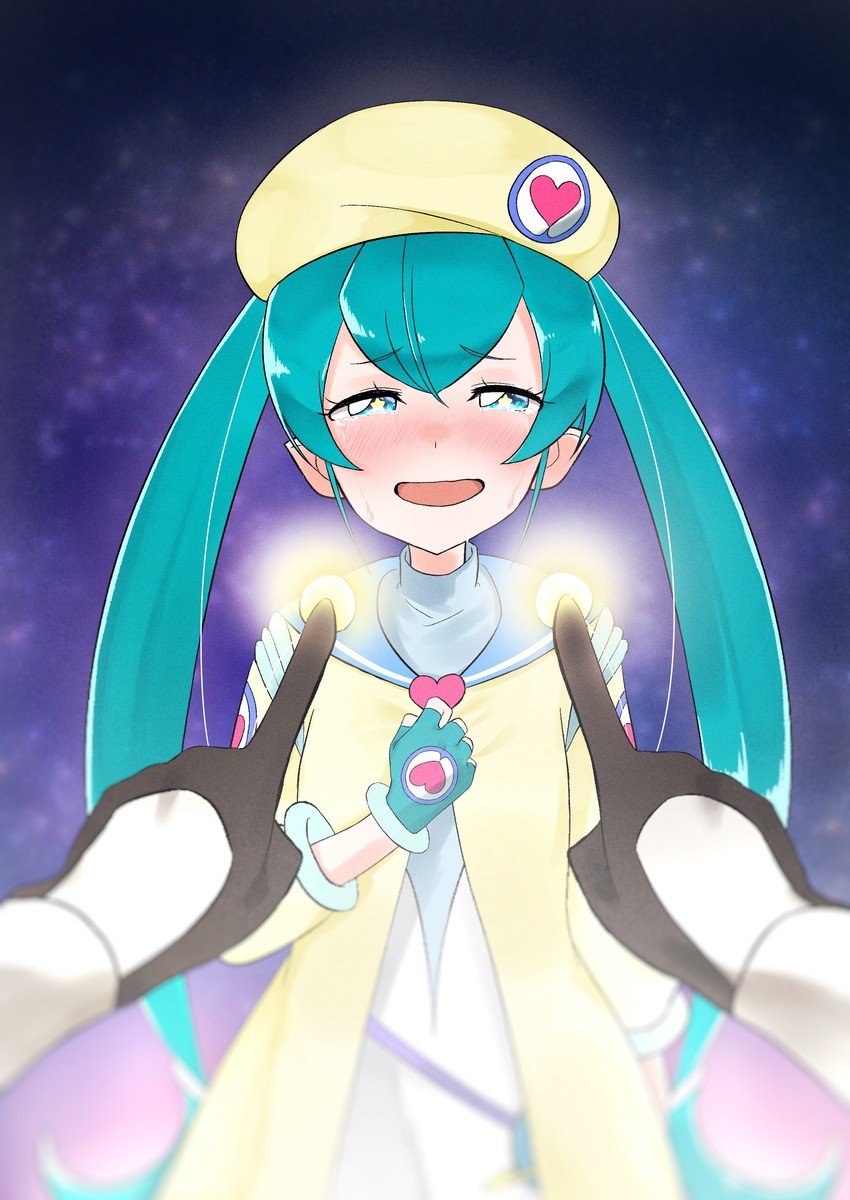 hagoromo lala and hoshina hikaru (precure and 1 more) drawn by what_a