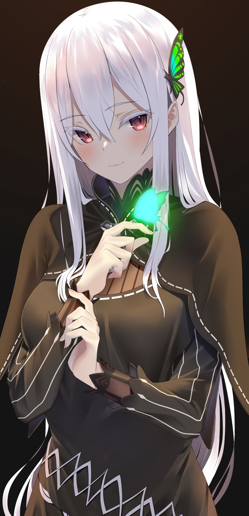 echidna (re:zero kara hajimeru isekai seikatsu) drawn by jun_(aousa0328)
