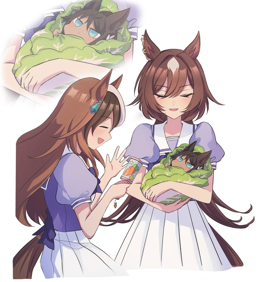 symboli rudolf, sirius symboli, and symboli kris s (umamusume and 1 more) drawn by toriumi_(fioripera14)