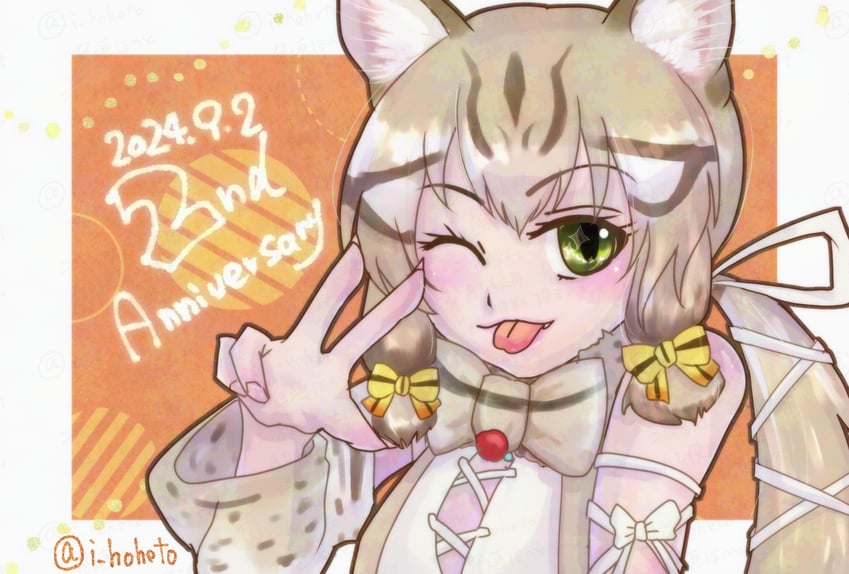geoffroy's cat (kemono friends and 1 more) drawn by i_hoheto