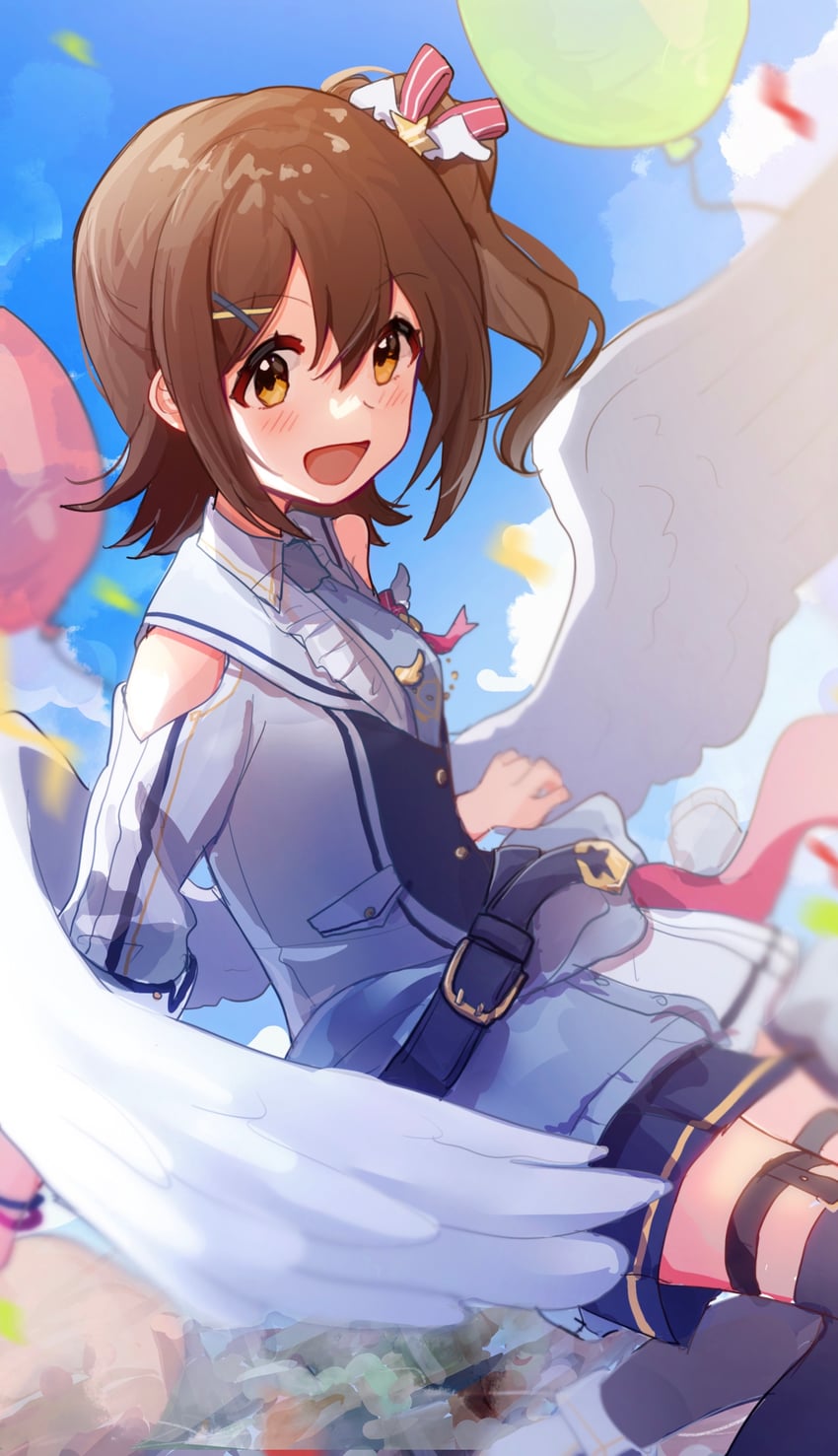 kasuga mirai (idolmaster and 1 more) drawn by nnnn
