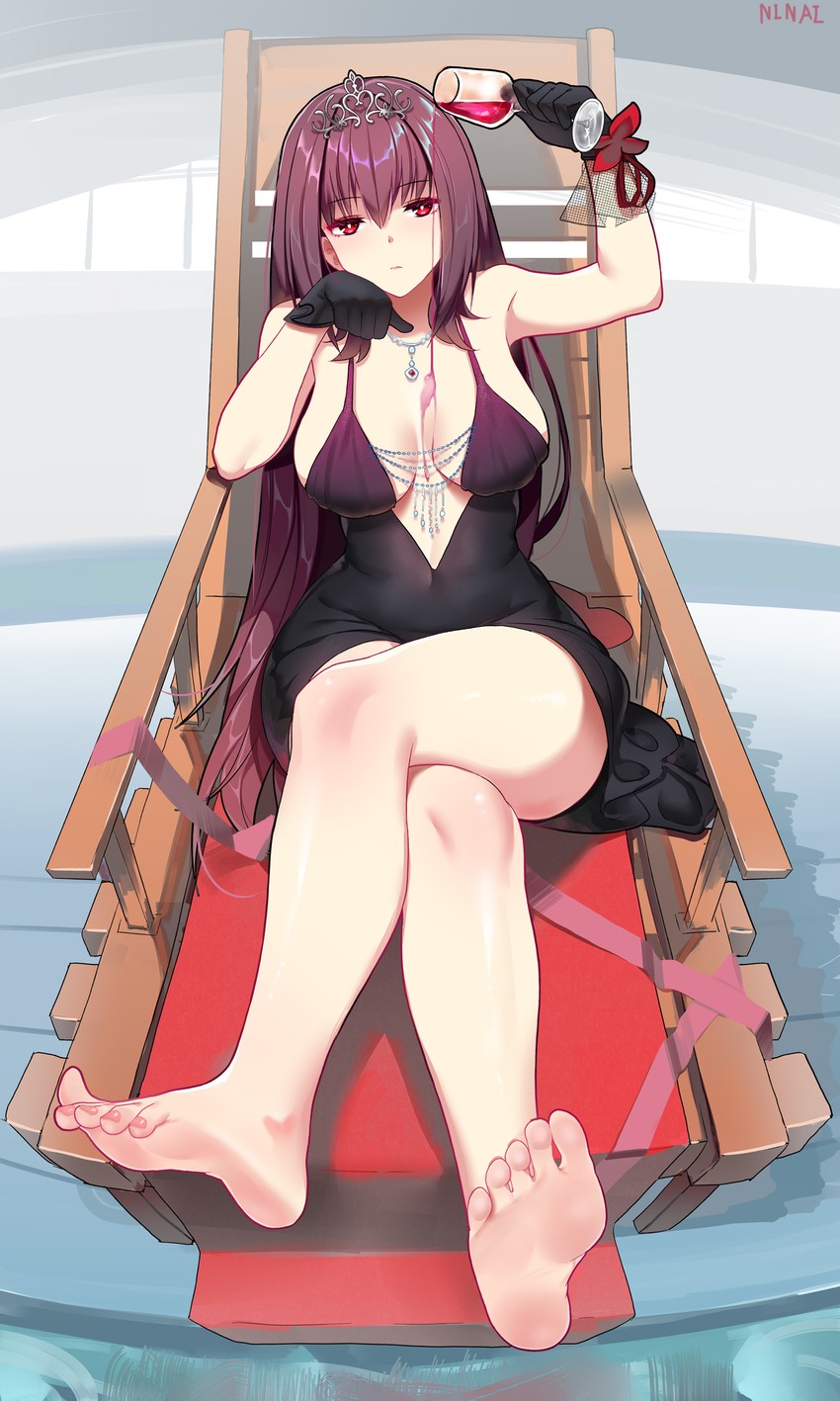 scathach (fate and 1 more) drawn by ninai | Danbooru