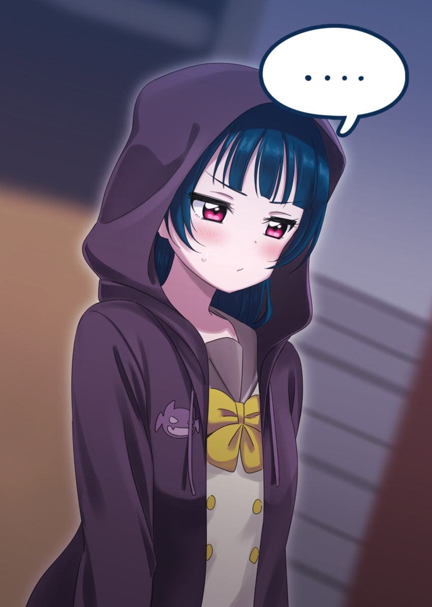 tsushima yoshiko (love live! and 1 more) drawn by deadnooodles