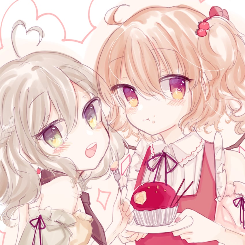flandre scarlet and komeiji koishi (touhou) drawn by sorani_(kaeru0768)