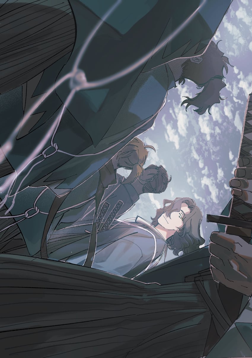 okita souji, saitou hajime, hijikata toshizou, and yamanami keisuke (fate and 1 more) drawn by nanka0616