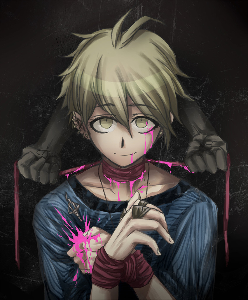 amami rantaro (danganronpa and 1 more) drawn by edaki14