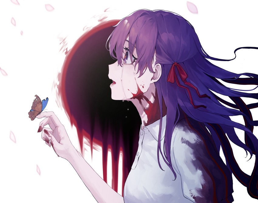 matou sakura (fate and 2 more) drawn by hakisou