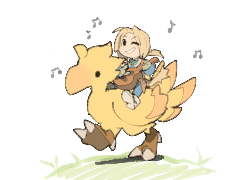 zidane tribal (final fantasy and 1 more) drawn by temmie_chang